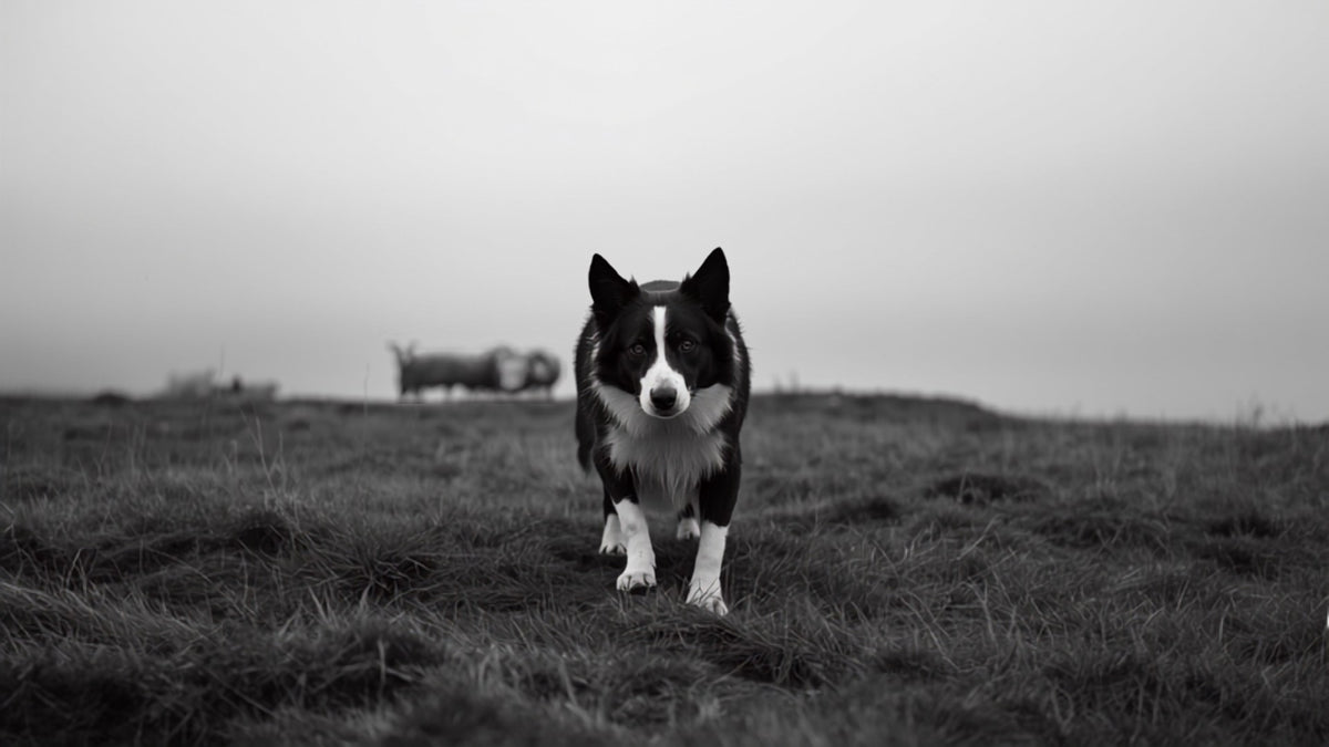 Border Collie in a meadow