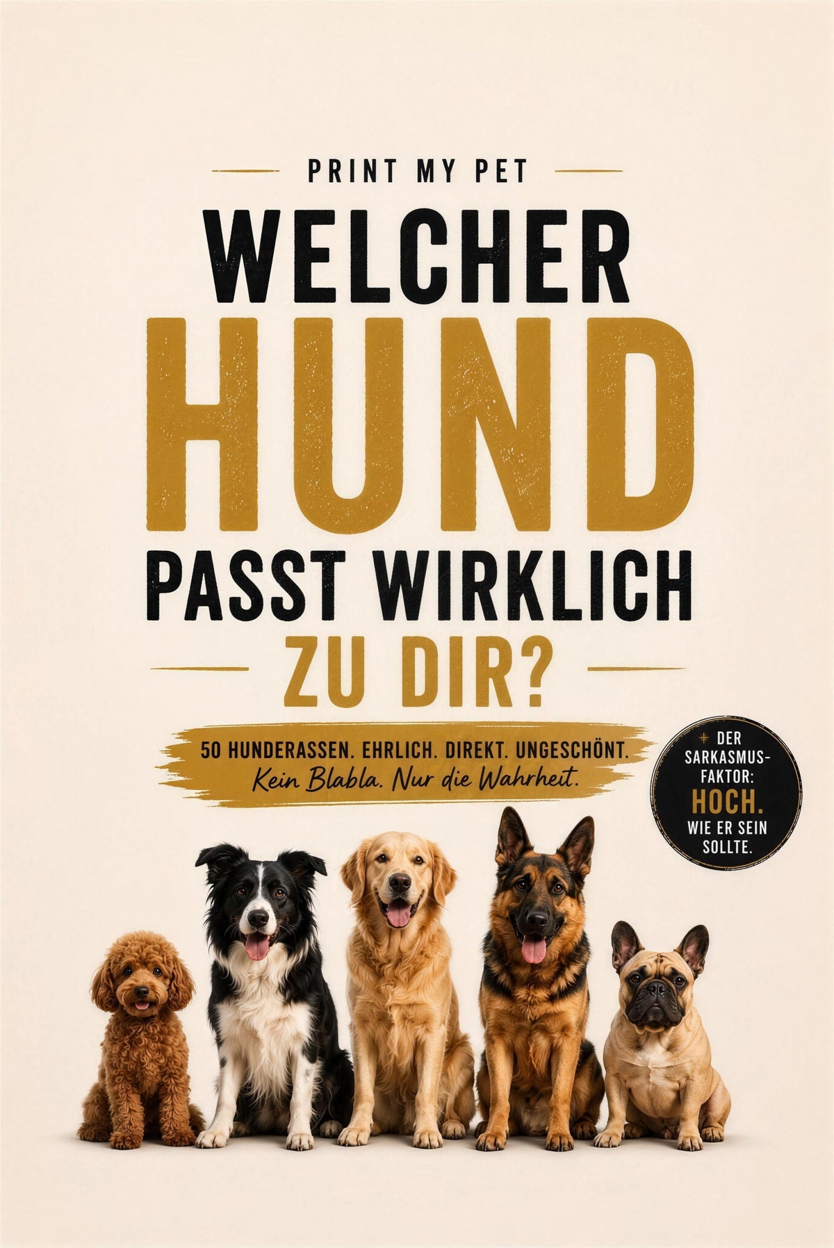 Welcher Hund passt wirklich zu dir? – Cover